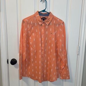 Tommy Hilfiger  Button Down Long Sleeve Top